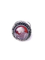 Ring Imperial Woman in Silver Agata 214R3728-016 56 - 214R3728-016 56